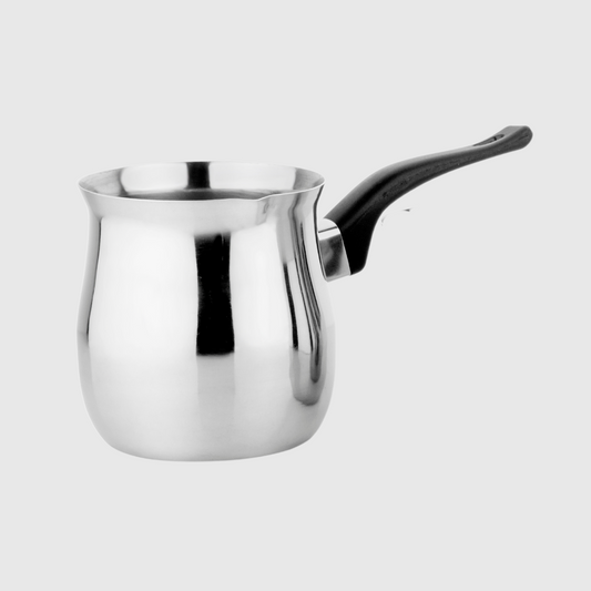 PEROL CON VERTEDERO ACERO INOX 10.5 CM