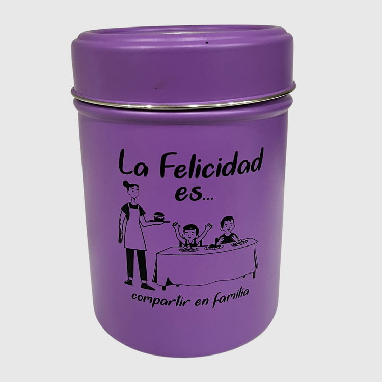 SET X 3 TARROS CON MENSAJE ACERO INOXIDABLE