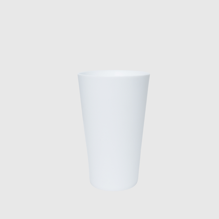 SET X 4 VASOS (420 ML) BLANCO