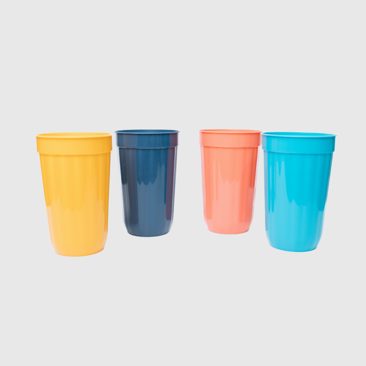 SET X 4 VASOS (830 ML) MULTICOLOR