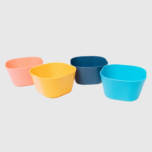 SET X 4 BOWLS (540 ML) MULTICOLOR