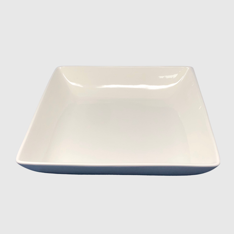 PLATO PORCELANA CUADRADO 31X7CM
