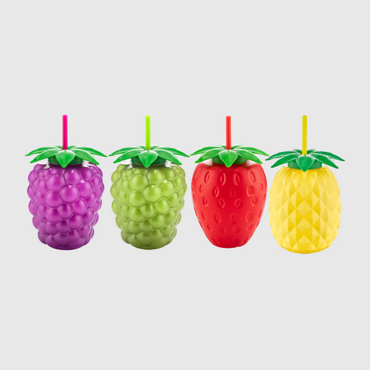VASO DE FRUTA CON PITILLO 800 ML