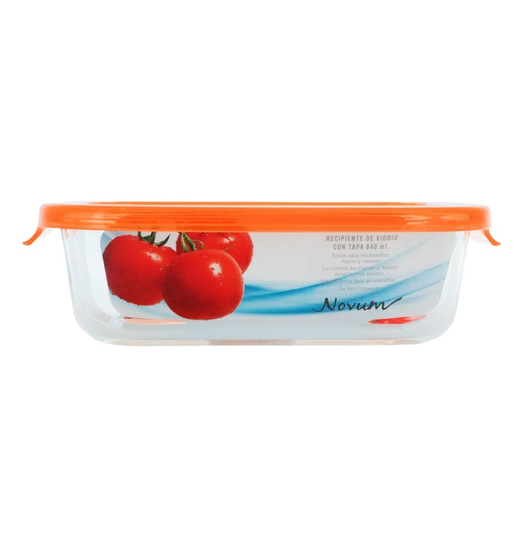 RECIPIENTE VIDRIO TEMPLADO 640ML