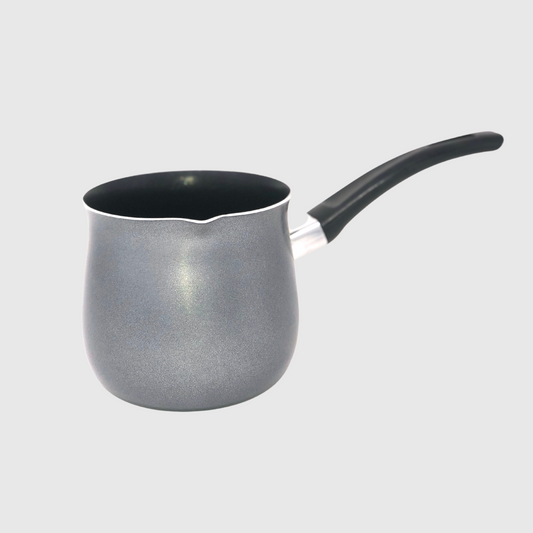 OLLA PEROL GRIS CON VERTEDERO 10.5 CM