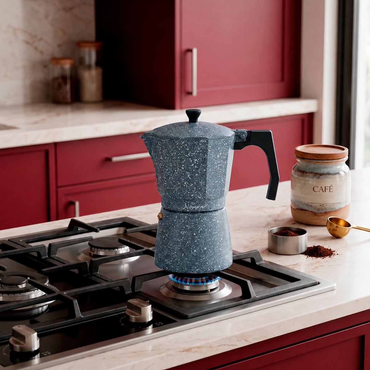 Cafetera italiana Arteeza de 9 tazas