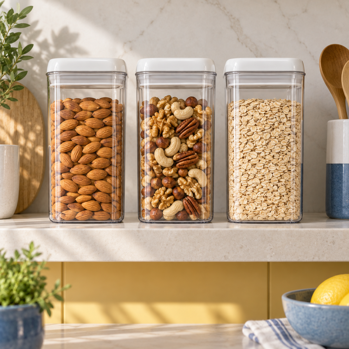 Recipiente hermético de 2.3 L para alimentos