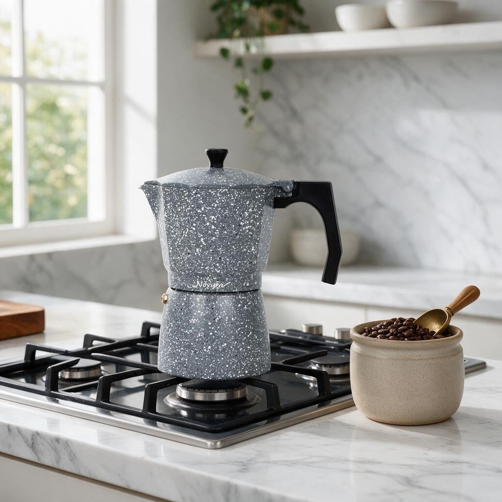 Cafetera italiana Arteeza de 12 tazas