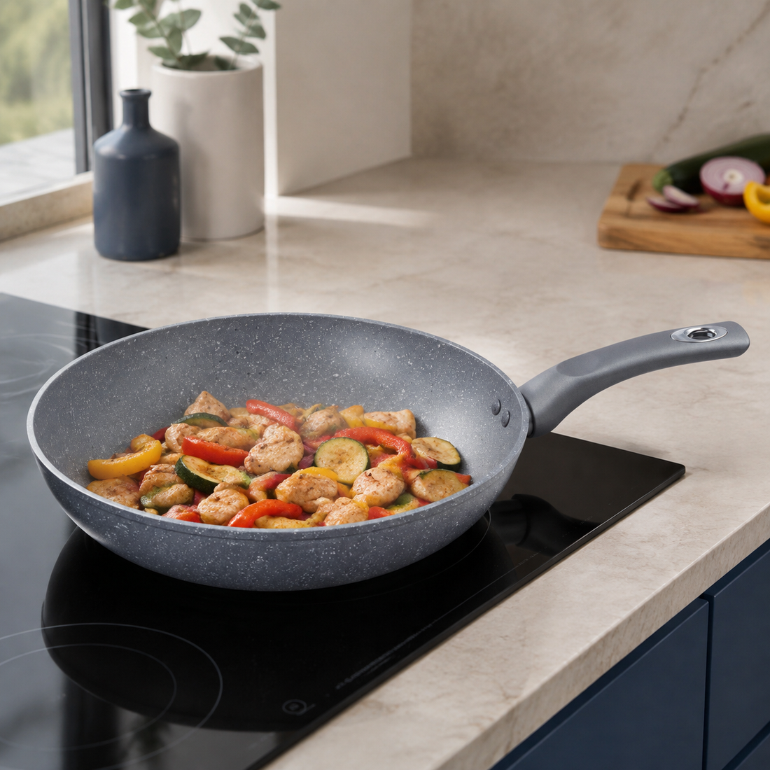 Wok antiadherente Arteeza de 28 cm