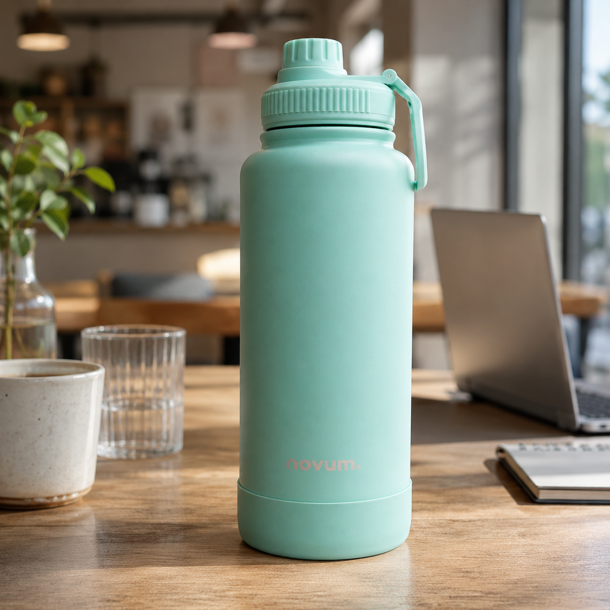 Termo de 950 ml con base de silicona