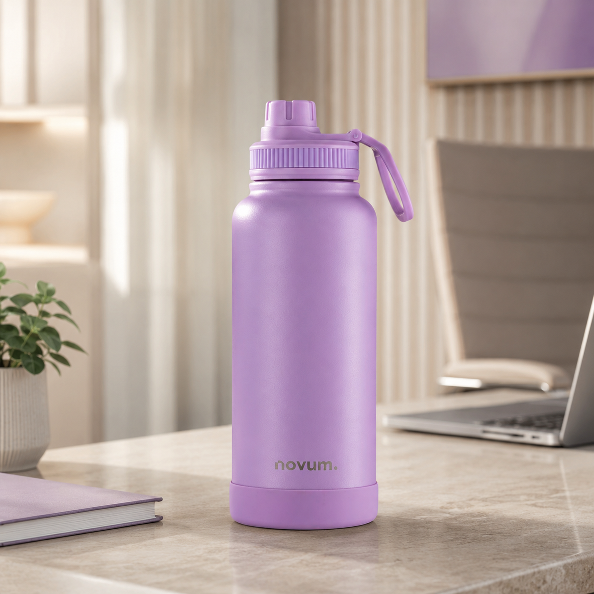 Termo de 950 ml con base de silicona