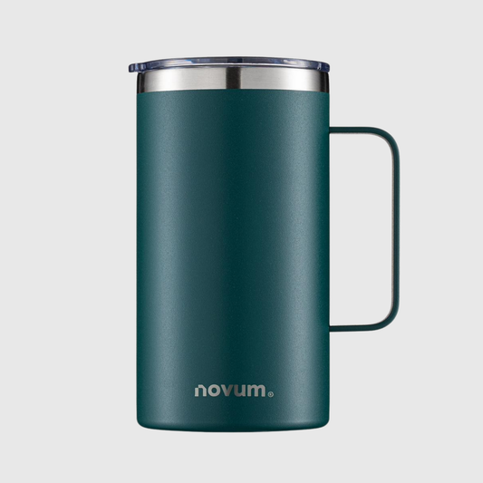 VASO 20 OZ / 600 ML VERDE CON AGARRADERA