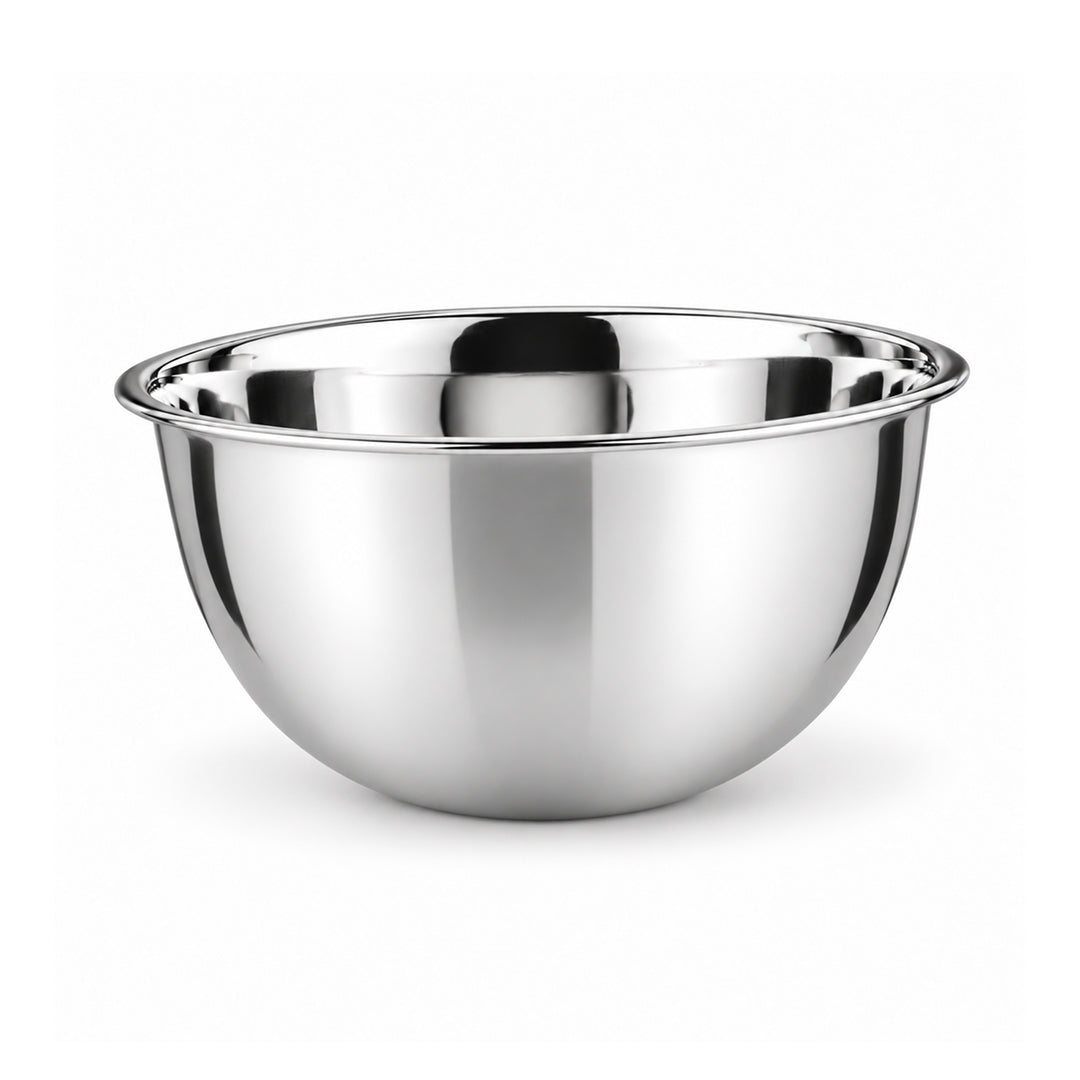 Bowl de acero inoxidable de 22 cm con base antideslizante