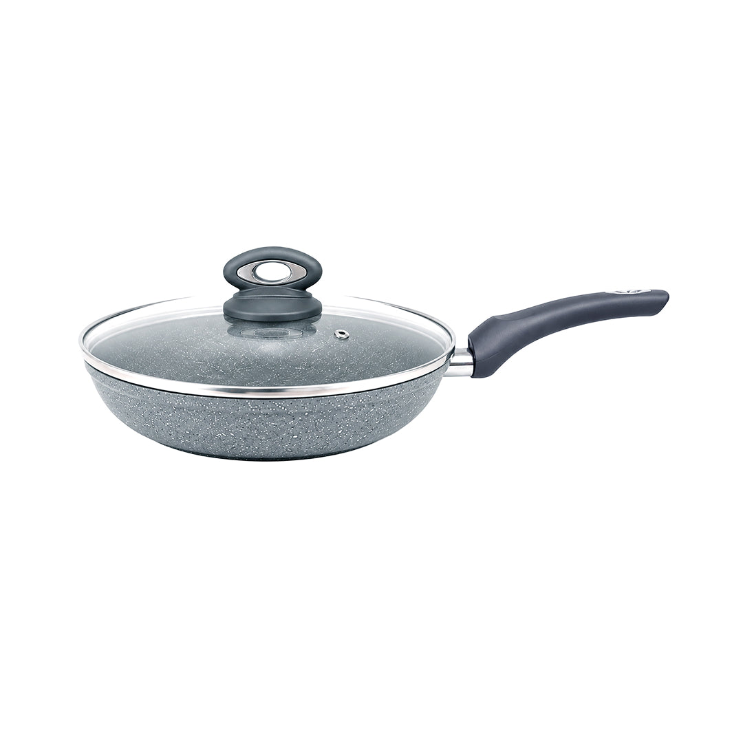 Sartén antiadherente Arteeza de 24 cm con tapa de vidrio